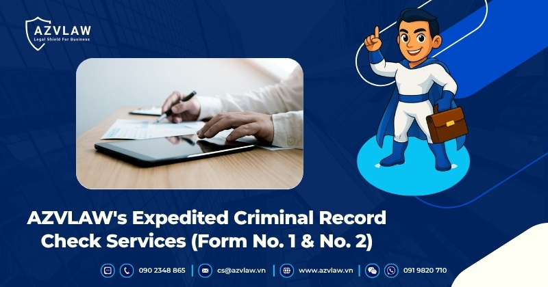 AZVLAW's Expedited Criminal Record Check Services