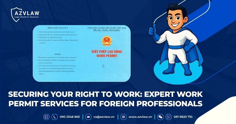 Securing Your Right to Work: Expert Work Permit Vietnam​ for Foreign Professionals