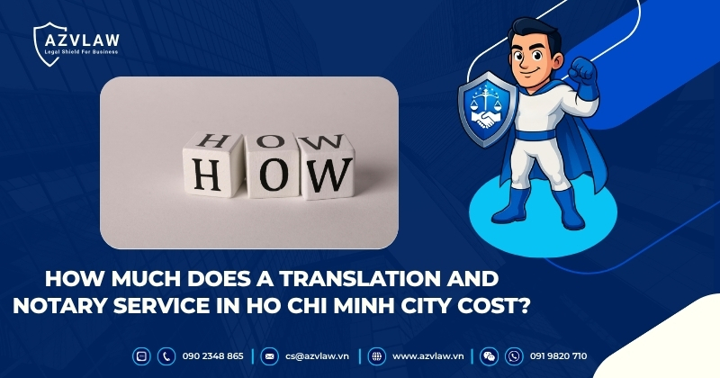 How much does a Translation and Notary Service in Ho Chi Minh City Cost?