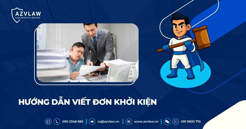 Hướng dẫn viết đơn khởi kiện