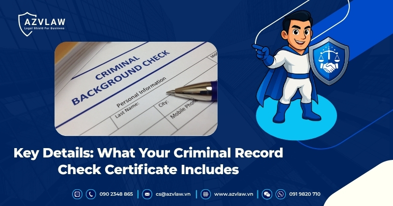 What Your Criminal Record Check Certificate Includes