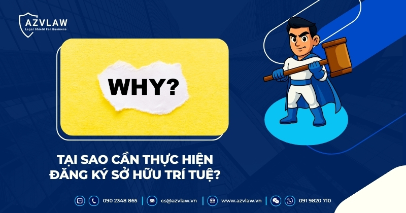 Tại sao cần thực hiện đăng ký sở hữu trí tuệ?
