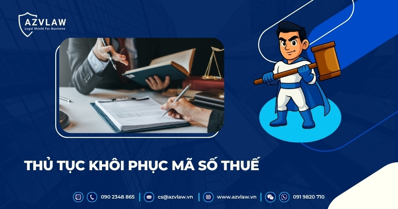 Thủ tục khôi phục mã số thuế