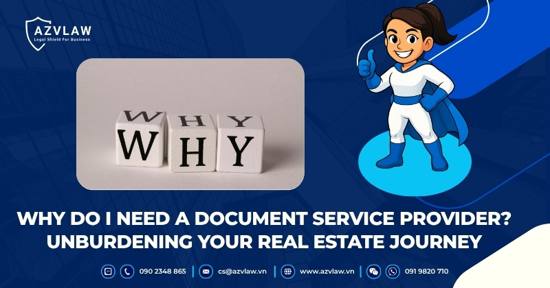 Why Do I Need a Document Service Provider? Unburdening Your Real Estate Journey