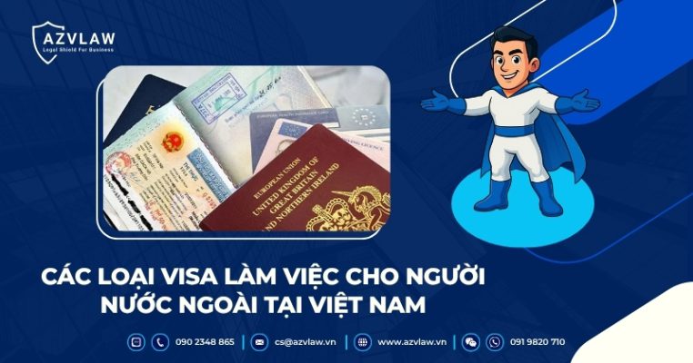 Các loại visa làm việc cho người nước ngoài tại Việt Nam