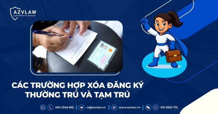 Các trường hợp xóa đăng ký thường trú và tạm trú