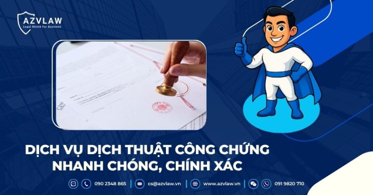 Dịch vụ dịch thuật công chứng