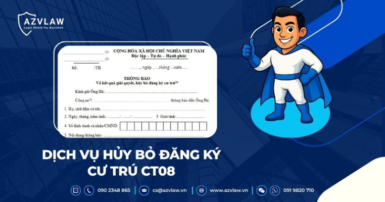 Dịch vụ hủy bỏ đăng ký cư trú