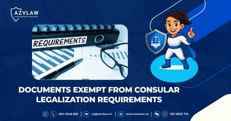 Documents Exempt from Consular Legalization Requirements