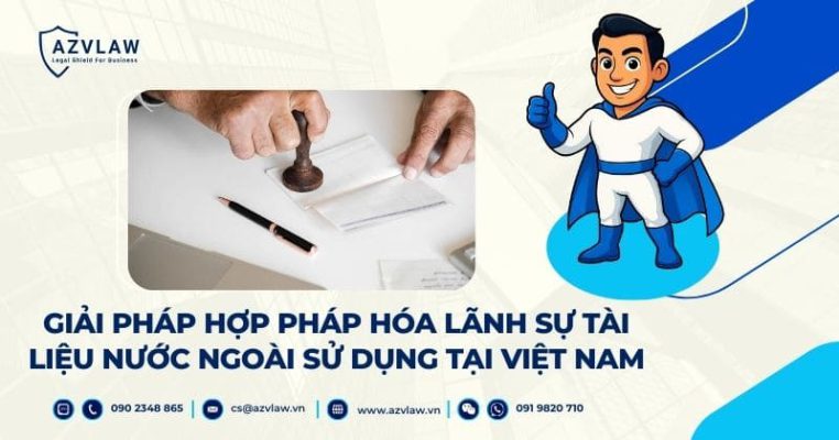 Giải pháp hợp pháp hóa lãnh sự tài liệu nước ngoài sử dụng tại Việt Nam