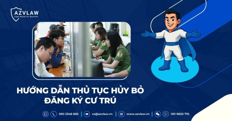 Hướng dẫn thủ tục hủy bỏ đăng ký cư trú