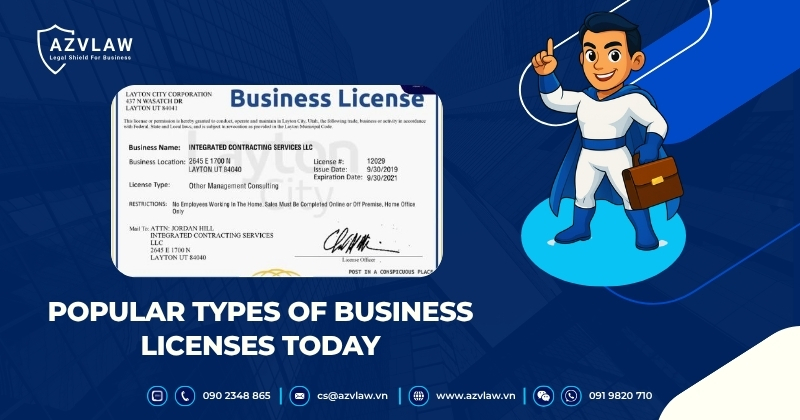 Popular Types of Business Licenses Today