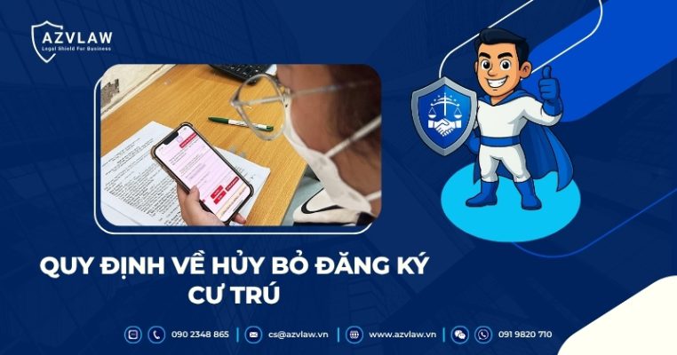 Quy định về hủy bỏ đăng ký cư trú