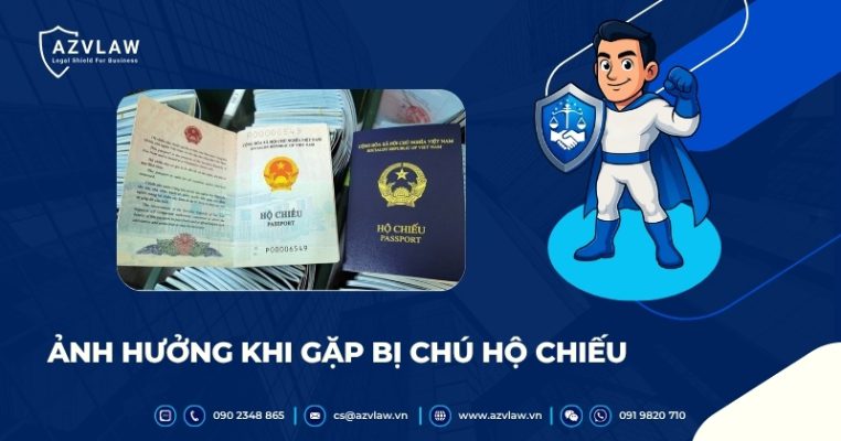 Ảnh hưởng khi gặp bị chú hộ chiếu