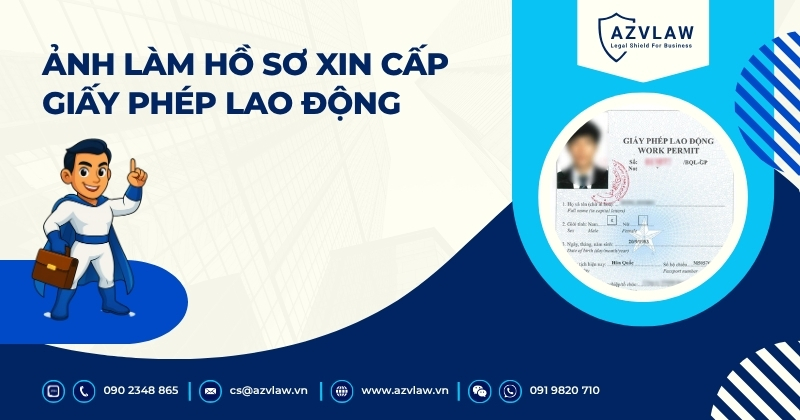 Ảnh làm hồ sơ xin cấp giấy phép lao động