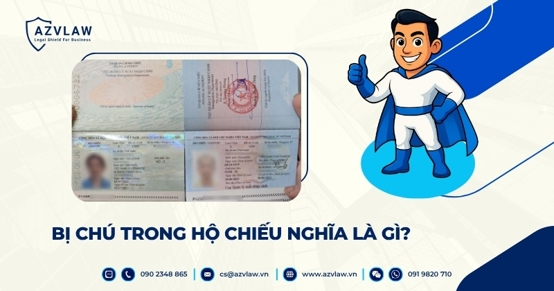 Bị chú trong hộ chiếu nghĩa là gì?