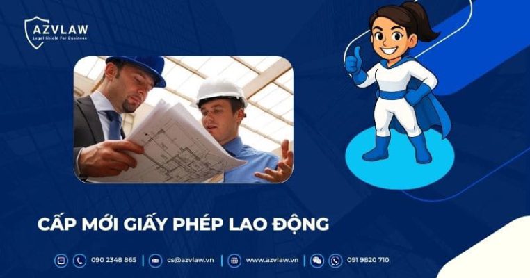 Cấp mới giấy phép lao động