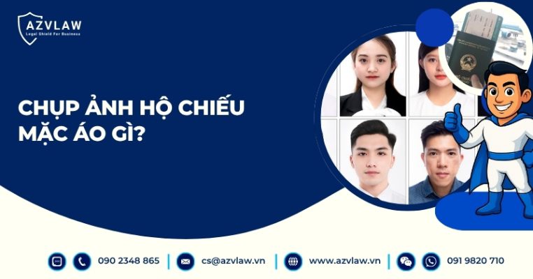Chụp ảnh hộ chiếu mặc áo gì?