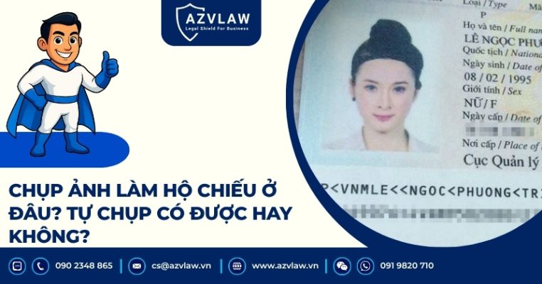 Chụp ảnh làm hộ chiếu ở đâu? Tự chụp có được hay không?