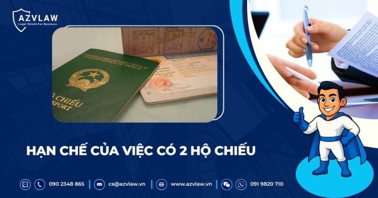 Hạn chế của việc có 2 hộ chiếu