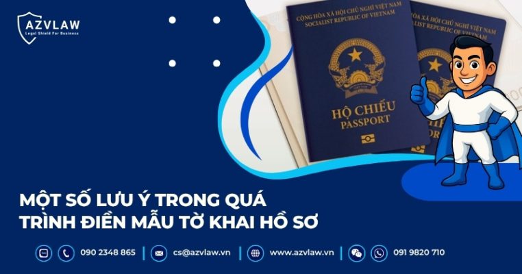 Một số lưu ý trong quá trình điền mẫu tờ khai hồ sơ