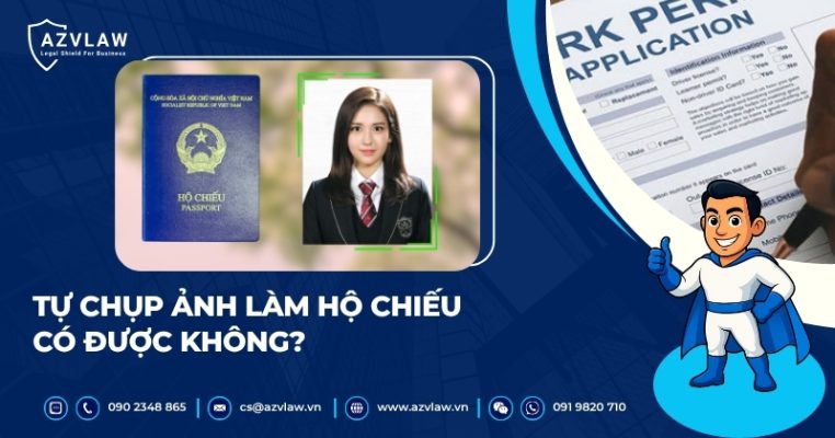 Tự chụp ảnh làm hộ chiếu có được không?