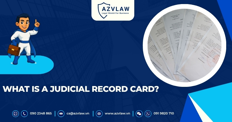 What is a Judicial Record Card?