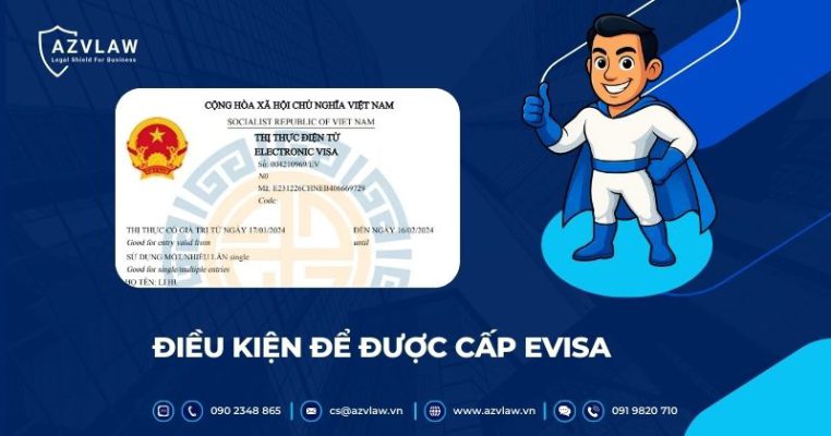 Điều kiện để được cấp Evisa