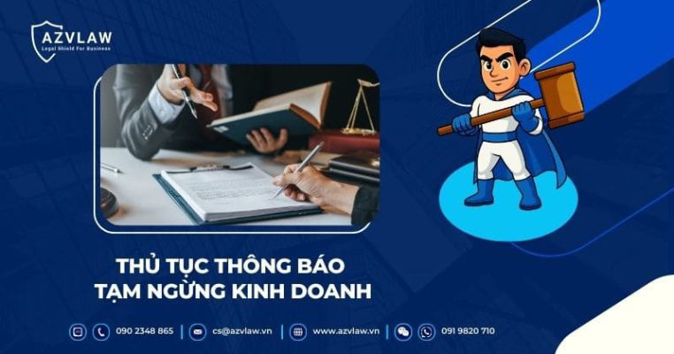 Thủ tục thông báo tạm ngừng kinh doanh