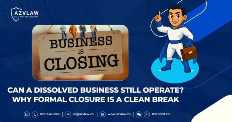 Can a Dissolved Business Still Operate? Why Formal Closure is a Clean Break