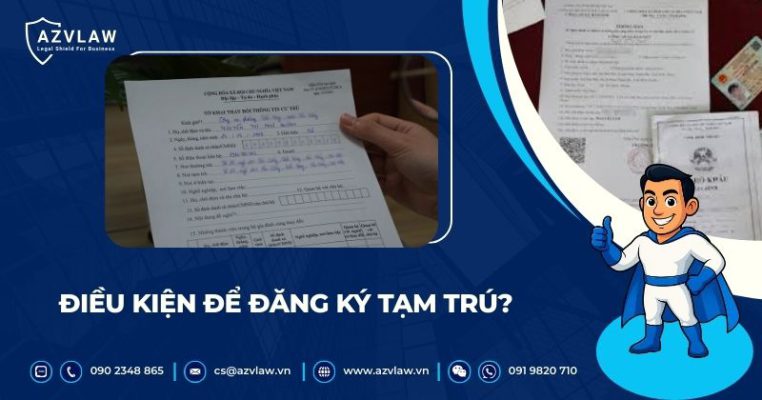 Điều kiện để đăng ký tạm trú?