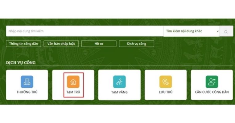 Hướng dẫn thủ tục đăng ký tạm trú cho sinh viên online