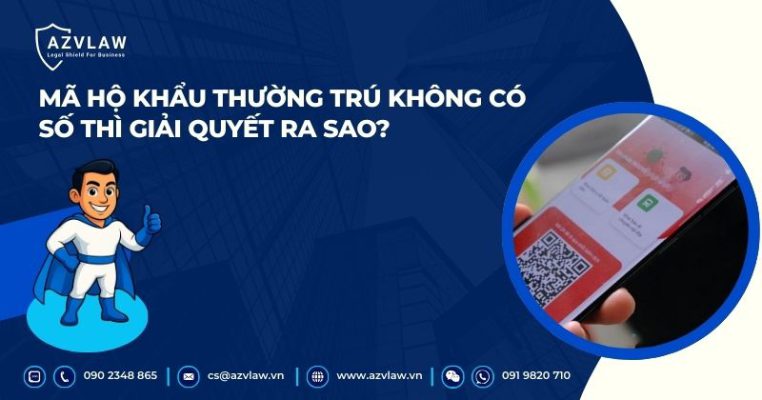 Mã hộ khẩu thường trú không có số thì giải quyết ra sao?