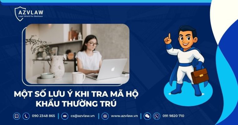Một số lưu ý khi tra mã hộ khẩu thường trú