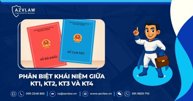 Phân biệt khái niệm giữa KT1, KT2, KT3 và KT4