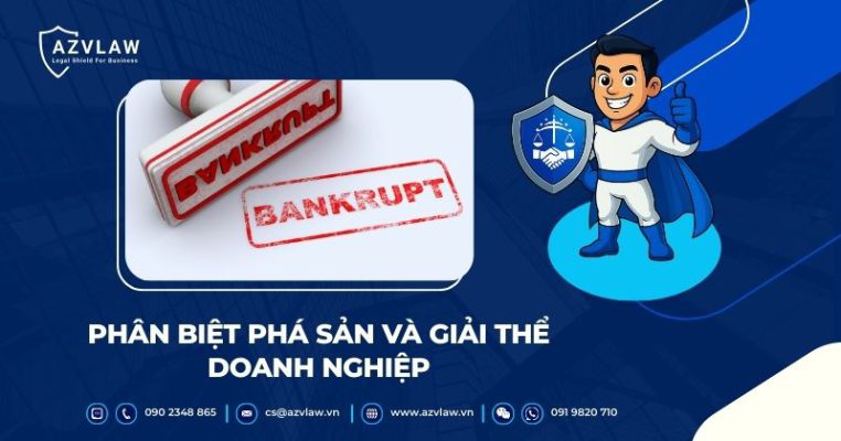 Phân biệt phá sản và giải thể doanh nghiệp