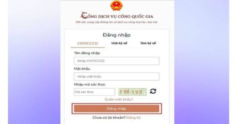 Theo hướng dẫn trên hệ thống.