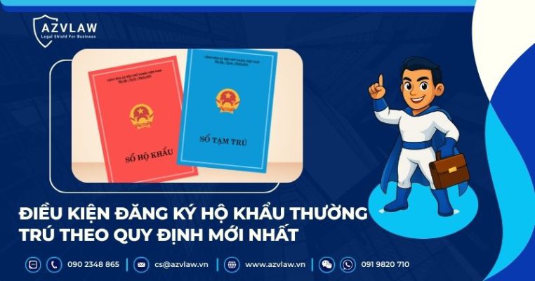 Điều kiện đăng ký hộ khẩu thường trú theo quy định mới nhất