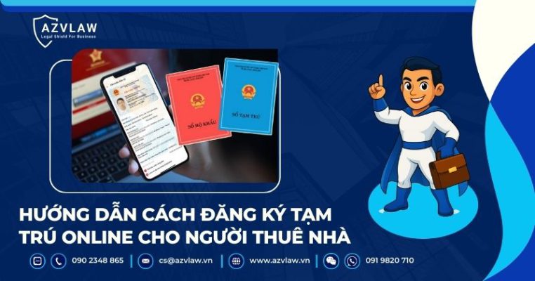 Hướng dẫn cách đăng ký tạm trú online cho người thuê nhà