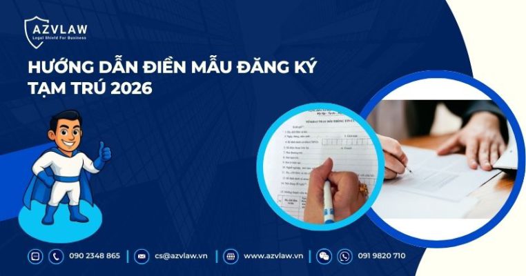 Hướng dẫn điền mẫu đăng ký tạm trú 2026