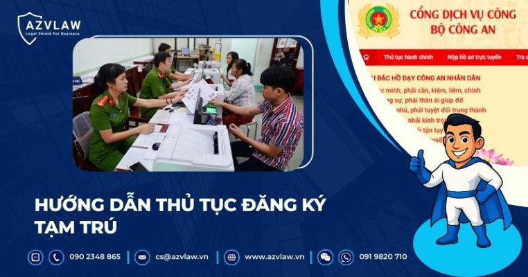 Hướng dẫn thủ tục đăng ký tạm trú