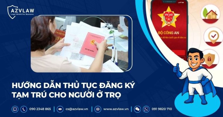 Hướng dẫn thủ tục đăng ký tạm trú cho người ở trọ