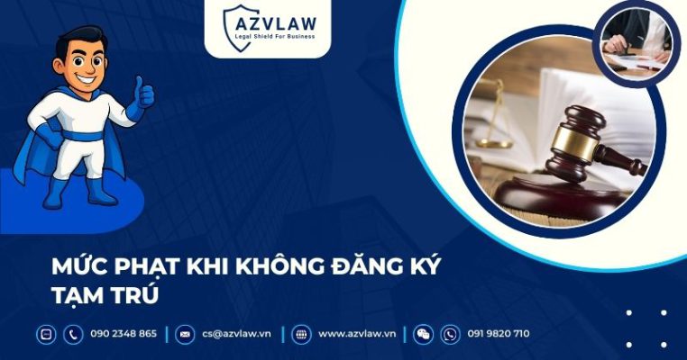 Mức phạt khi không đăng ký tạm trú