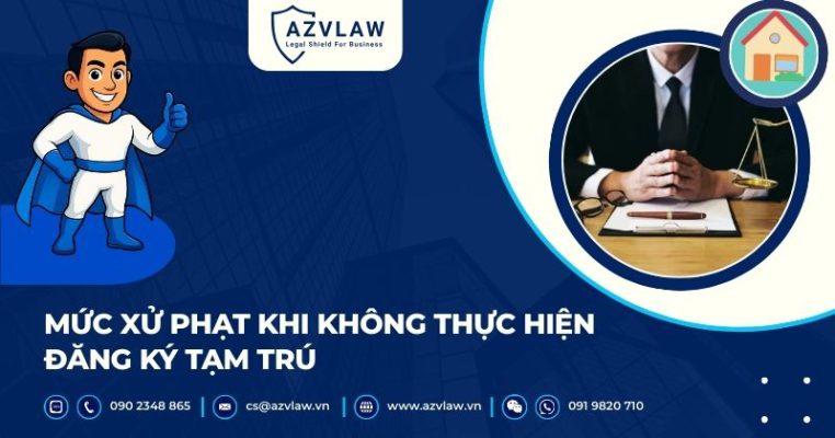 Mức xử phạt khi không thực hiện đăng ký tạm trú