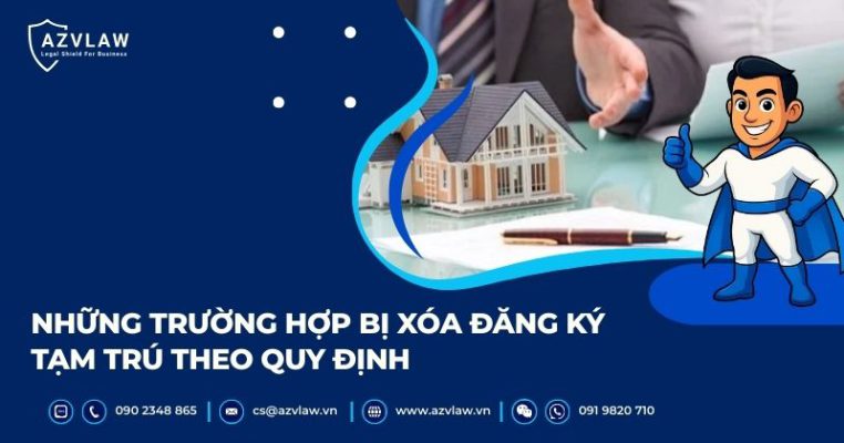 Những trường hợp bị xóa đăng ký tạm trú theo quy định