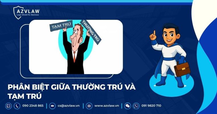 Phân biệt giữa thường trú và tạm trú