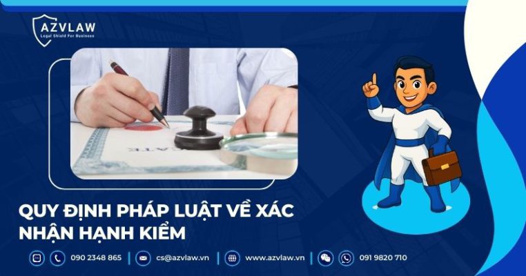 Quy định pháp luật về xác nhận hạnh kiểm