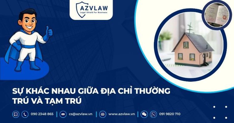 Sự khác nhau giữa địa chỉ thường trú và tạm trú
