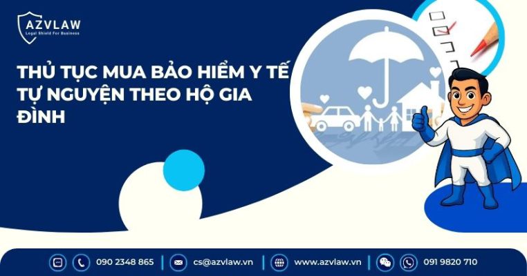Thủ tục mua bảo hiểm y tế tự nguyện theo hộ gia đình