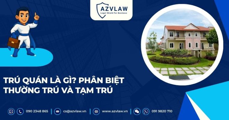 Trú quán là gì? Phân biệt thường trú và tạm trú